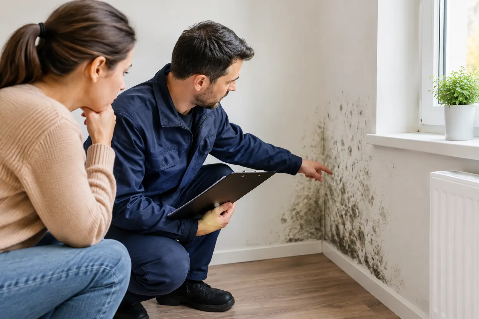 Wer zahlt ein Schimmelgutachten in der Wohnung?